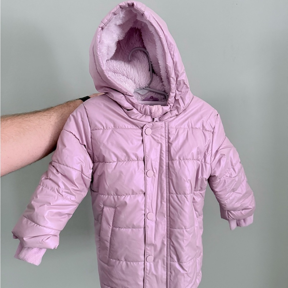Cat & Jack Lavender Hooded Jacket